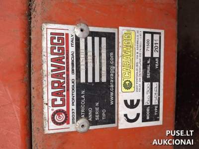 CARAVAGGI BIO 900 puspriekabė Pliauškiuose – pradinė kaina 12 250 EUR