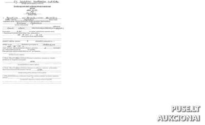 Žemės sklypas Tartoke (Ignalinos r.) – pradinė kaina 1 200 EUR | Aukcionas 2025-11-17