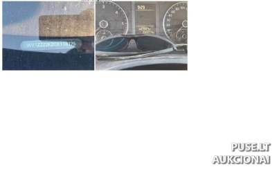 VW Caddy krovininis automobilis Zarasuose – pradinė kaina 2 880 EUR