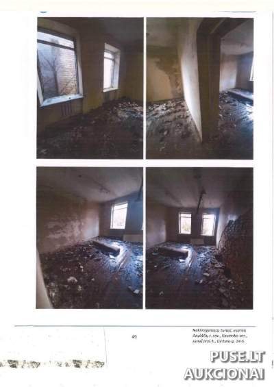 Administracinė patalpa (biblioteka) Janušavoje, Anykščiuose – pradinė kaina 706 EUR