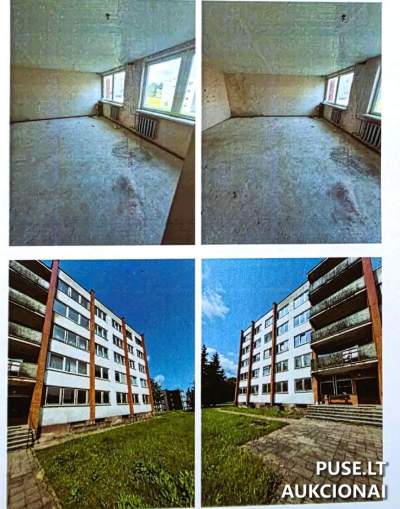 Anykščiuose parduodamos bendrabučio patalpos Ažupiečių g. 2A — 38 400 EUR