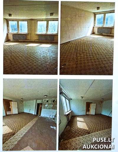 Bendrabučio patalpos parduodamos Anykščiuose, Ažupiečių g. 2A — pradinė kaina 36 300 EUR