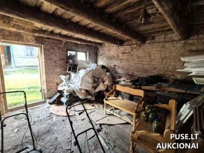 Ūkinis pastatas Šateikiuose, Žemaitės g. 9A — Plungės r., pradinė kaina 63 EUR