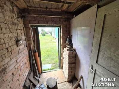 Ūkinis pastatas Šateikiuose, Žemaitės g. 9A - pradinė kaina 63 EUR - aukcionas 2026