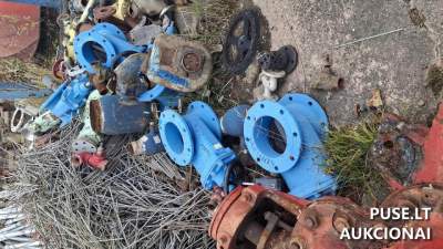 Juodas metalo laužas Visagine (Elektrinės g. 34) – 138 t, pradinė kaina 29 244 EUR