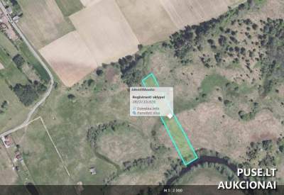 Žemės ūkio paskirties sklypas Čižiūnuose (Varėnos r.) – pradinė kaina 428 EUR