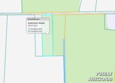 Žemės sklypas Girdėnuose, Švenčionių r. – 0.71 ha, pradinė kaina 900 EUR