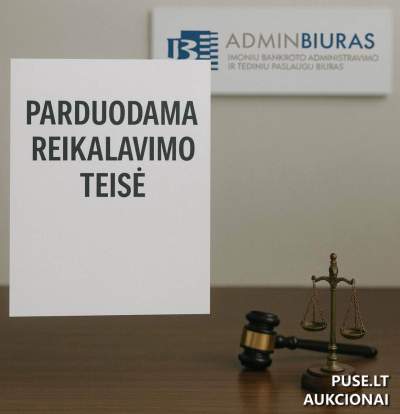 Pirmosios reikalavimo teisės Vilniuje – 23 000 EUR aukcione