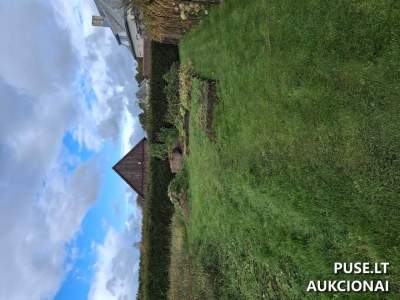 Balsiuose (Šilalės r.) Malūno g. 7A žemės sklypas - pradinė kaina 5447 EUR