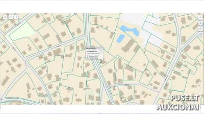 2 kambarių butas Pakruojo rajone, Linkuvos mieste, 28.09 kv.m plotas, pradinė kaina 889 EUR