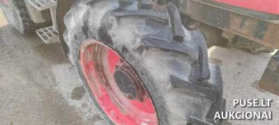 Traktorius ZETOR PROXIMA 100 su priekaba ir smulkintuvu aukcione Anykščiuose nuo 11200 EUR