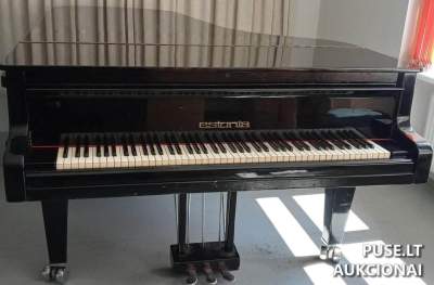 Fortepijonas "Estonija" aukcione pradinė kaina 490 EUR - unikalus muzikos instrumentas