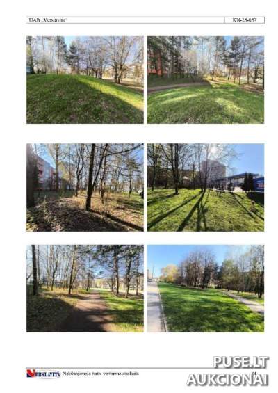 Žemės sklypas Kaune, Sukilėlių pr. 92A, pradinė kaina 323000 EUR, parduodamas aukcione