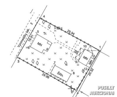 Šulinio dalis (1/2) Klaipėdos rajone, Žiaukų k., Vynmedžių tak. 9, pradinė kaina 51 EUR