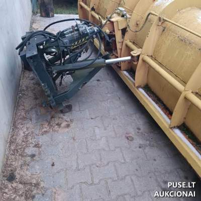 Sniego valytuvas TEQNA aukcione 230 EUR, plotis 3.7m. - Pirmasis turto pardavimas