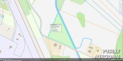 Žemės ūkio paskirties sklypo dalis Kretingos rajone, Pasertupio kaime, 1890 EUR pradinė kaina