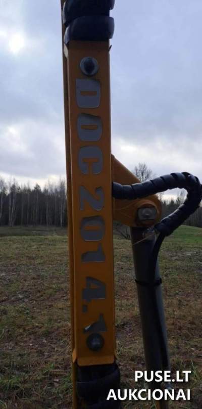 Traktorinis šlaitinis žolės smulkintuvas Moris 2013 m. aukcionas pradine kaina 1950 EUR