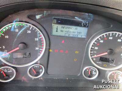 Krovininis automobilis MAN TGX 6400 EUR, vykstantis aukcionas Kaune