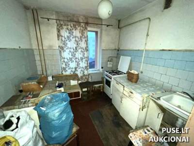 Parduodamas 54 kv.m. 1/1 dalies butas Alytuje, Ligoninės g. 2, 62900 EUR pradinė kaina