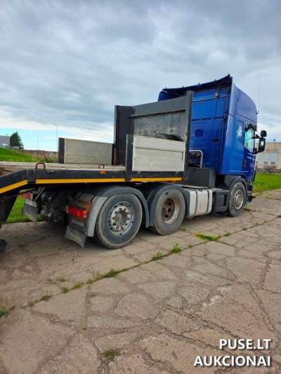 Krovininis automobilis SCANIA (11700 cm3 dyzelinas 309 kW) Panevėžyje - Pradinė kaina 3480 EUR