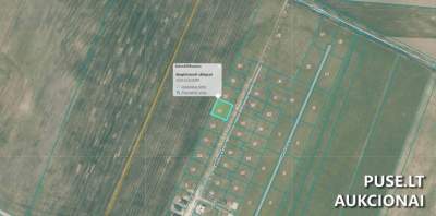 Žemės sklypas Klaipėdos rajone, Baukštininkų kaime, 28800 EUR pradinė kaina