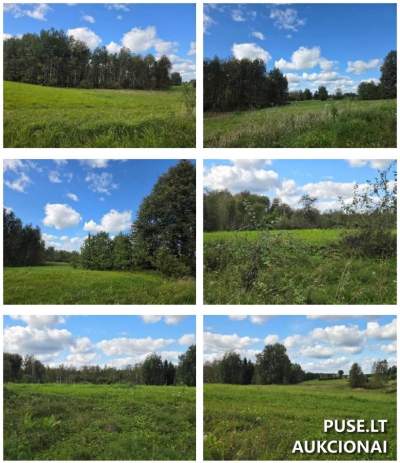 Parduodamas 2.04 ha žemės ūkio sklypas Zarasų r., Apidemiškių k., pradinė kaina 2400 EUR