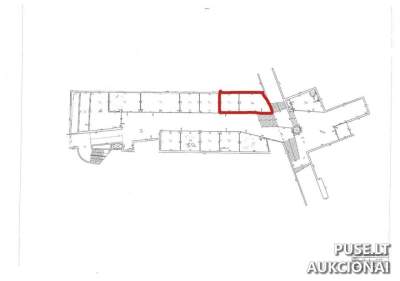 Nuomojamos 86 kv.m. prekybos patalpos su kirpykla Vilniuje, Konstitucijos pr. 3A, pradinė kaina 89 EUR/mėn (konkursas)