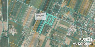 Žemės sklypo dalis Klaipėdos rajone, Kvietinių kaime, pradinė kaina 4382 EUR