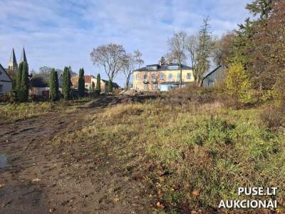 Valstybinės žemės sklypo aukcionas Panevėžio r. Naujamiestyje, Nevėžio g. 11, pradinė kaina 4229 EUR