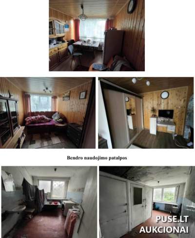 Butas Radviliškio rajone, Baisogalos miestelyje Grinkiškio g. 9-322, pradinė kaina 2880 EUR