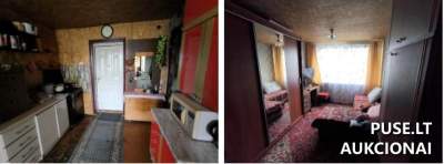 223-224 butas Baisogaloje, Grinkiškio g. 9, pradinė kaina 2880 EUR