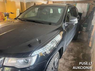 Parduodamas lengvasis automobilis Jeep Grand Sherokee 2018 m. už 46000 EUR aukcione