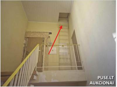 Patalpų dalis Klaipėdos senamiestyje, Turgaus g. 22, neįrengta pastogė už 1900 EUR pradinę kainą