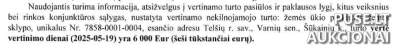Žemės sklypas Telšių rajone, Šūkainių kaime, parduodamas aukcione nuo 4800 EUR
