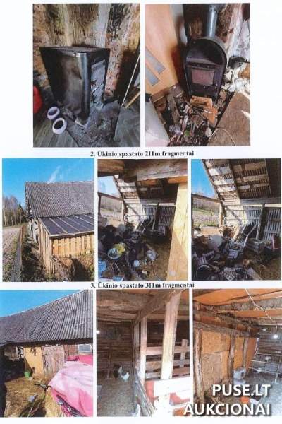 Parduodamas gyvenamasis namas Kėdainių r., Šėtos miestelyje, Kauno g. 4, pradinė kaina 10200 EUR