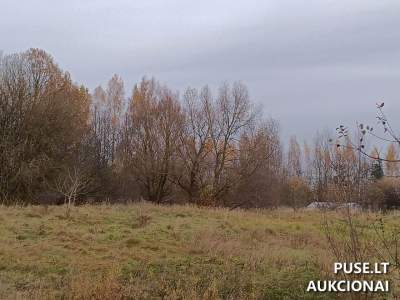 Valstybinės žemės sklypas Utenos mieste, Žemdirbių skg. 7, pradinė kaina 8960 EUR