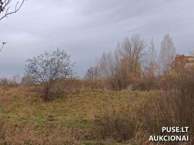 Valstybinės žemės sklypo aukcionas Utenos mieste, Žemdirbių skg. 19, pradinė kaina 8960 EUR