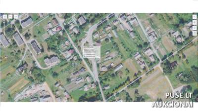 Parduodama 1/4 dalis gyvenamojo namo Radviliškio rajone, Šiaulėnuose, Dvaro g. 13, pradinė kaina 1461 EUR