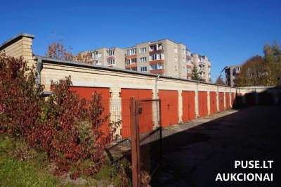 Garažas Alytuje Statybininkų g. 30A su 31.61 kv.m ploto už 11500 EUR pradinę kainą