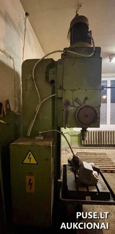 Vertikalios gręžimo-frezavimo staklės Biržuose, pradinė kaina 500 EUR - Pramoninė įranga aukcione