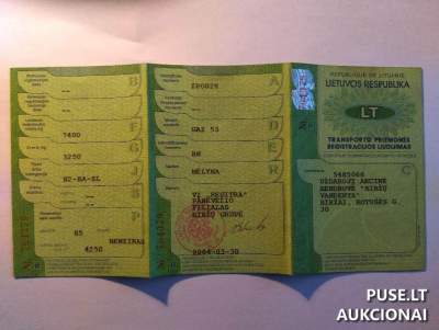 Sunkvežimis GAZ-53 krovininis automobilis 1978 m. pradinė kaina 1000 EUR