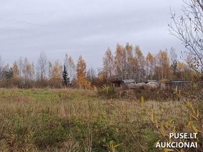 Valstybinės žemės sklypo aukcionas Utenos mieste, Žemdirbių skg. 3, pradinė kaina 7820 EUR