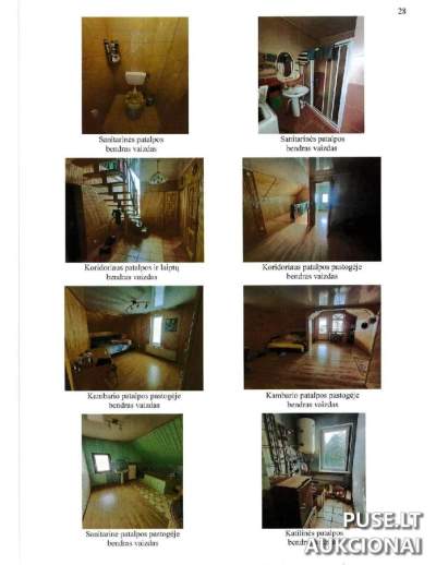 Gyvenamasis namas Vilkaviškio r. sav., Virbalio mieste, F. Vaitkaus g. 10B, pradinė kaina 45420 EUR