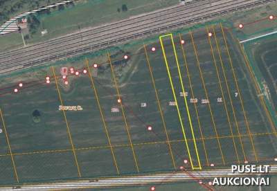 Pramoninės žemės sklypas Pakruojo rajone prie Pamiškės g. 11C, 7200 EUR