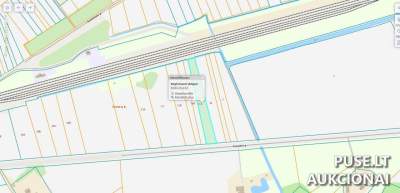 Pramoninės paskirties žemės sklypas Pakruojo rajone, Jovarų kaime, 0.43 ha ploto, pradinė kaina 9000 EUR, Antstolių varžytynės