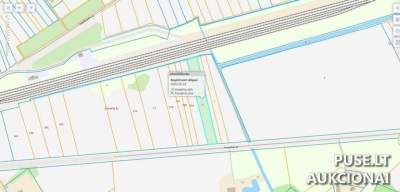 Pramoninis žemės sklypas Pakruojo rajone, Jovarų k., 0.56 ha, pradinė kaina 11400 EUR