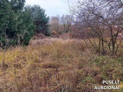 Valstybinės žemės sklypo aukcionas Utenoje, Palijoniškio g. 14A, pradinė kaina 10550 EUR