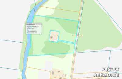 Žemės ūkio paskirties sklypas Panevėžio r. sav., Teberešiškių k., pradinė kaina 11700 EUR