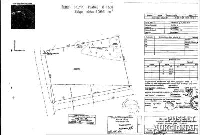 Parduodamas 0.4066 ha kitos paskirties žemės sklypas Panevėžio rajone, Rėklių kaime, 4134 EUR