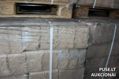 Pjuvenų briketų didmeninė prekyba Vilniuje (69000 kg) pradinė kaina 5845 EUR